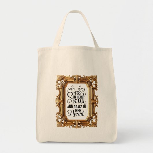 vriendelijke citaten tote bag (Voorkant)