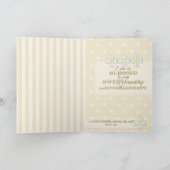 Vriendelijke Daisy Blessings - "Sweet Friend" Kaart (Binnen)