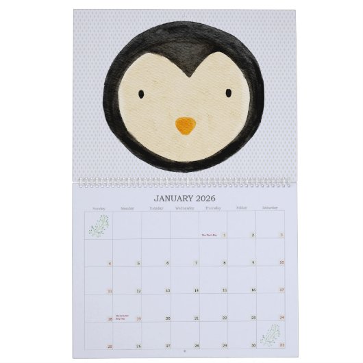 Vriendelijke Dieren Kalender 2024 (Jan 2026)