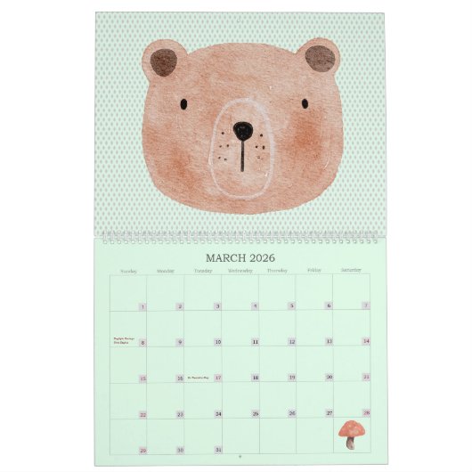 Vriendelijke Dieren Kalender 2024 (Mar 2026)