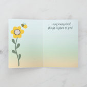 Vriendelijke Dingen Kaart (Binnen)