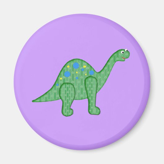 Vriendelijke dinosaurus magneet (Voorkant)