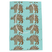 Vriendelijke dinosaurus medium cadeauzakje (Voorkant)