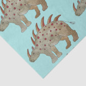 Vriendelijke dinosaurus tissuepapier (Detail)