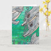 Vriendelijke Dolphin Pod Kaart (Gele Bloem)