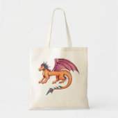 Vriendelijke Draak Tote Bag (Voorkant)