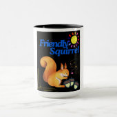 Vriendelijke Eekhoorn: koffiekopje Mok (Midden)