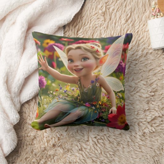 vriendelijke fee kussen (Deken)