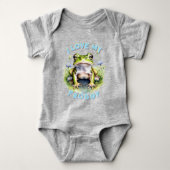 Vriendelijke Froggy Joy - gepersonaliseerd Romper (Voorkant)