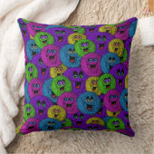 Vriendelijke Fuzzles Schattige Creatures Sierkusse Kussen (Deken)