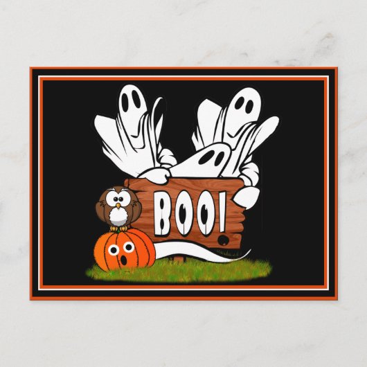 Vriendelijke gastheren en Wijzen Briefkaart (Voorkant)