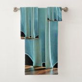 Vriendelijke geest met koekje bad handdoek (Insitu)