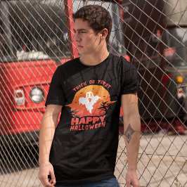 Vriendelijke geest: Trick or treat Tri-Blend Shirt