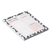 Vriendelijke geesten Halloween Daily to Do List Pl Notitieblok (Schuin)