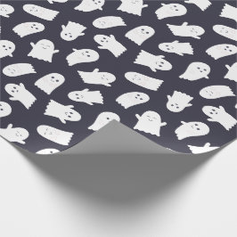 Vriendelijke Geesten Halloween Patroon Cadeaupapier