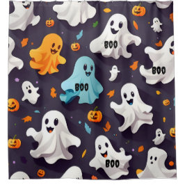 Vriendelijke Geesten Herfst Badkamer Decor Douchegordijn