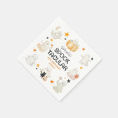 Vriendelijke geesten Spooktacular Kids Verjaardags Servet (Hoek)