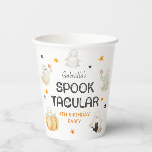 Vriendelijke Geesten Spooktacular Kinderverjaardag Papieren Bekers