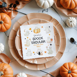 Vriendelijke geesten Spooktacular kinderverjaardag Servet