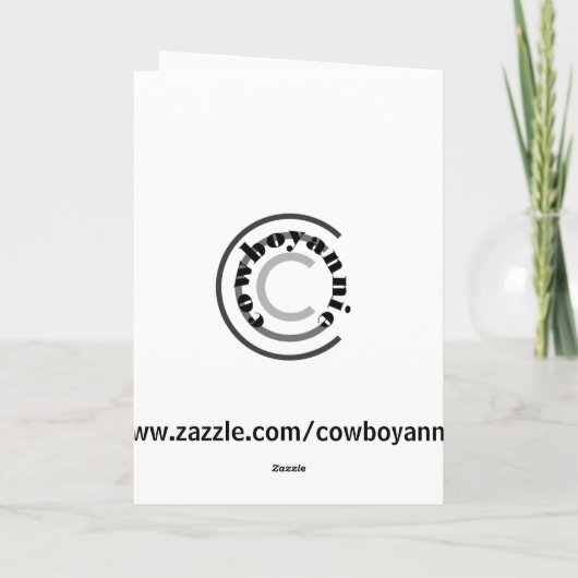 Vriendelijke glimlachende verpleegster gefelicitee kaart (Achterkant)