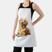 Vriendelijke Golden Retriever Smile - Trouwe Hond Schort (Insitu)