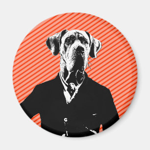 Vriendelijke Great Dane Magneet