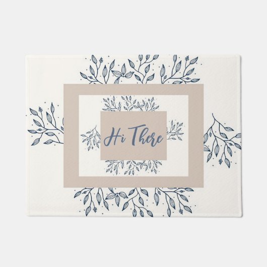 Vriendelijke groet deurmat (Voorkant)