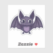 Vriendelijke Halloween Bat Sticker (Vel)