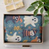 Vriendelijke Halloween Ghosts & Witches Herfst Bla Tissuepapier (Geschenk)