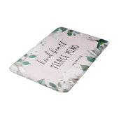 Vriendelijke Hart Fierce Mind Waterverf Bad Mat (Gekanteld)