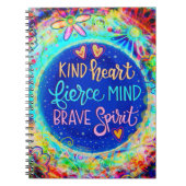 Vriendelijke Hart Inspirivity Inspirerend Plezier Notitieboek (Voorkant)