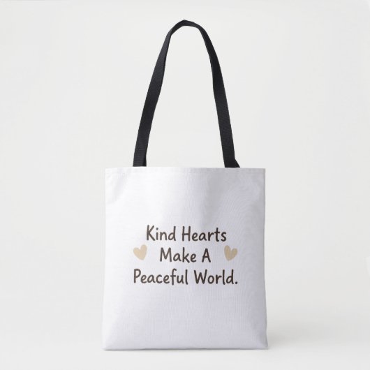 Vriendelijke Harten Tote Bag (Voorkant)