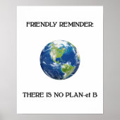 Vriendelijke herinnering geen plan van het poster (Voorkant)