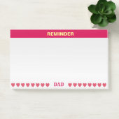 Vriendelijke herinnering post-it® notes (Kantoor)
