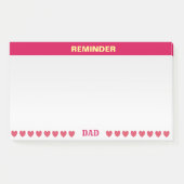 Vriendelijke herinnering post-it® notes (Voorkant)