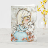 Vriendelijke herinnering - Wenskaart Kaart (Gele Bloem)