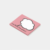 Vriendelijke herinneringen van mama. Personalisat Post-it® Notes (Schuin)