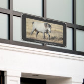 VRIENDELIJKE HOREN VAN UTAH Banner MET GROMETEN (Buitenkant Gebouw)