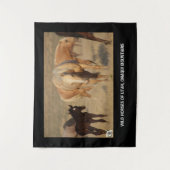 VRIENDELIJKE HOREN VAN UTAH, ONAQUI MOUNTAINS WANDKLEED (Voorkant)