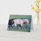 VRIENDELIJKE HOREN VAN UTAH OURAY NOTECARD KAART (Gele Bloem)