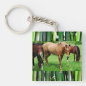 VRIENDELIJKE HORSES SLEUTELHANGER (voorkant)