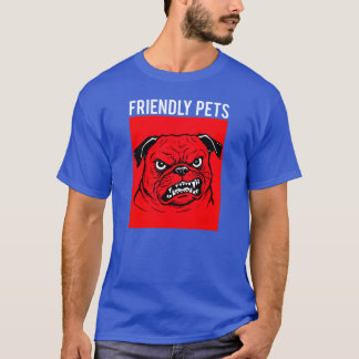 Vriendelijke huisdieren t-shirt