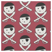 Vriendelijke Jolly Roger Fabric Stof (Swatch)