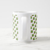 Vriendelijke Kawaii Tree Grote Koffiekop (Achterkant)