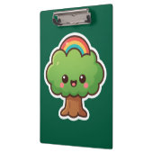 Vriendelijke Kawaii Tree Klembord (Links)