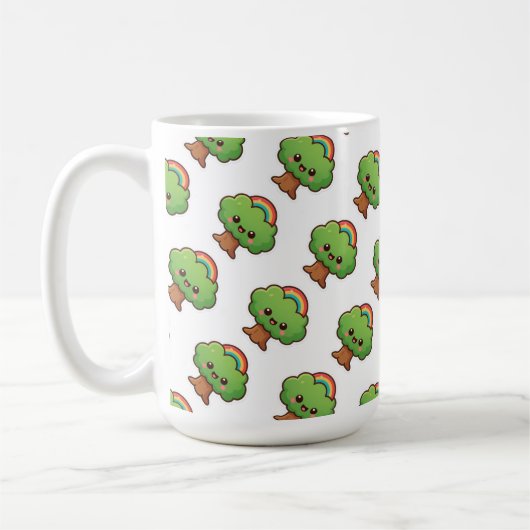 Vriendelijke Kawaii Tree Koffiemok (Links)