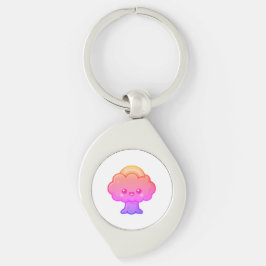 Vriendelijke Kawaii Tree Sleutelhanger