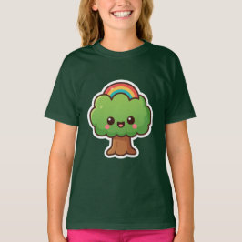 Vriendelijke Kawaii Tree T-shirt