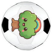 Vriendelijke Kawaii Tree Voetbal (Gedraaid)