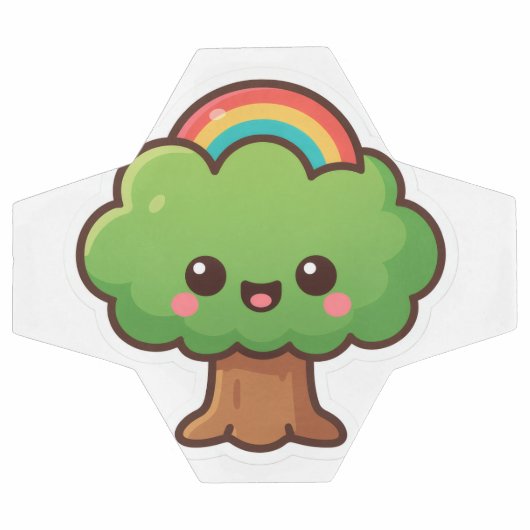Vriendelijke Kawaii Tree Voetbal (Enkel)